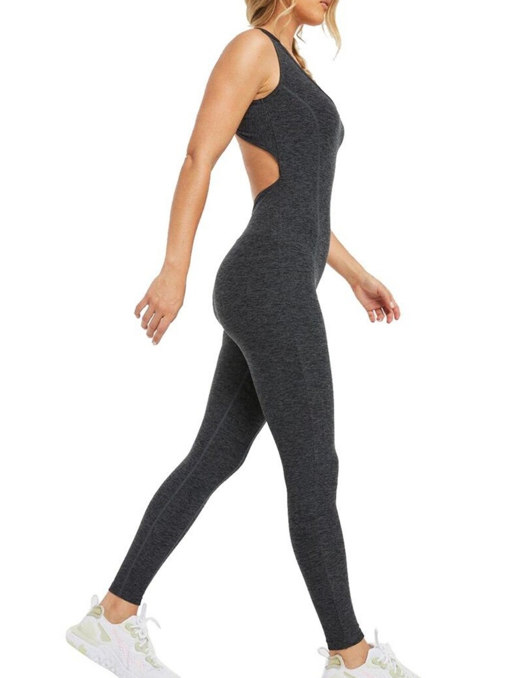 Year of Ours Yoga-inspired onesie criss Crossback Jumpsuit